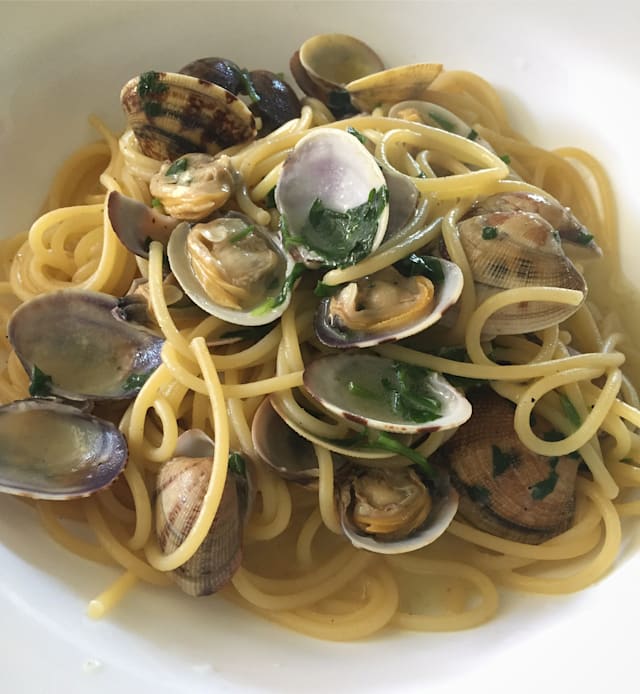 Spaghetti a vongole