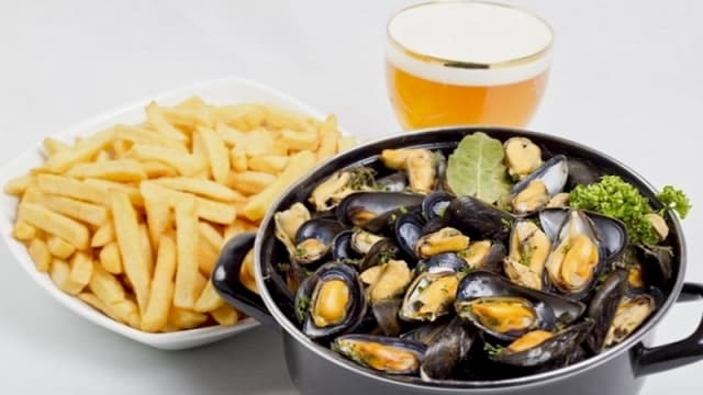 Moule frites.