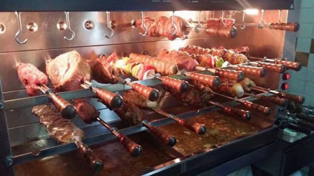 I churrasco in cottura