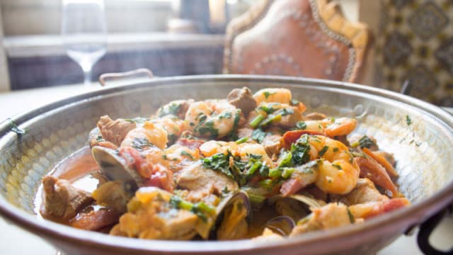 Carne de porco na Cataplana