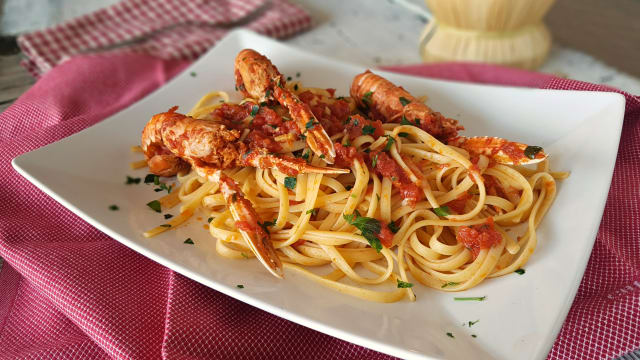 Bavette agli Scampi 