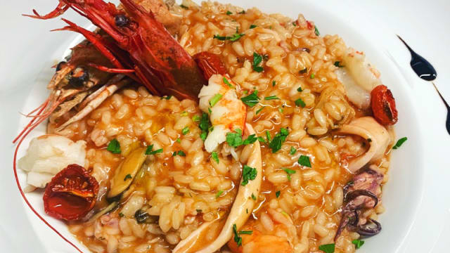 Risotto alla pescatora
