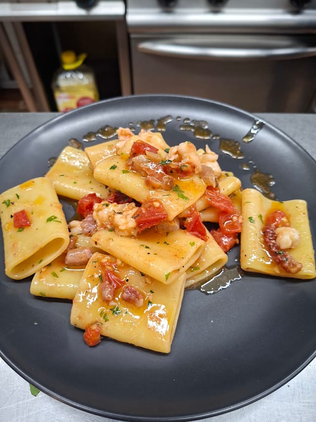 Amatriciana di mazzancolle