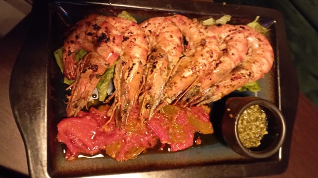Gambas poêlées