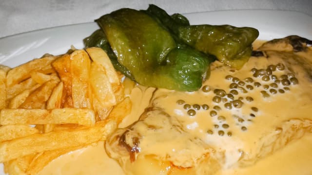 Entrecot a la pimienta