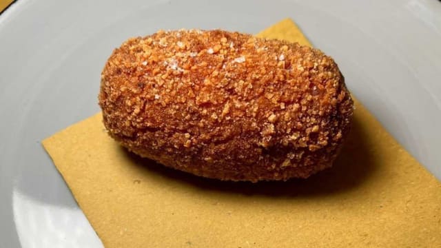 Supplì pomodoro e mozzarella (fatto da noi)