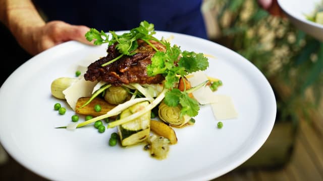 Plat du jour, menu terre