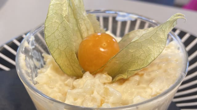 Riz au lait du chef