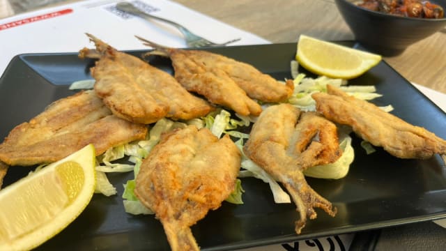 Sarde allinguate fritte 