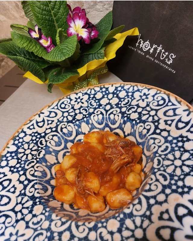 Gnocchi fatto in casa al sugo di  papera