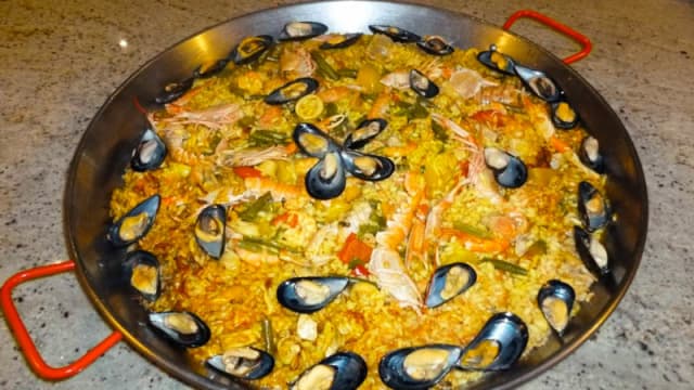 La paella