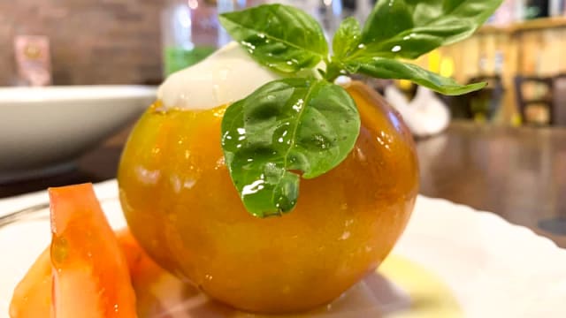 Mozzarella in caprese