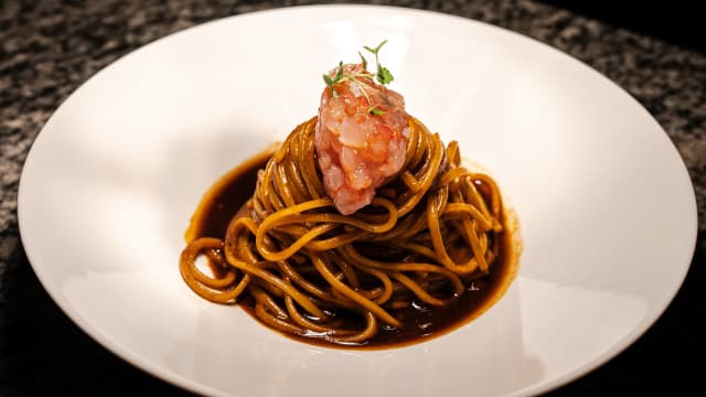 LINGUINE AL GAMBERO ROSSO DI MAZARA
