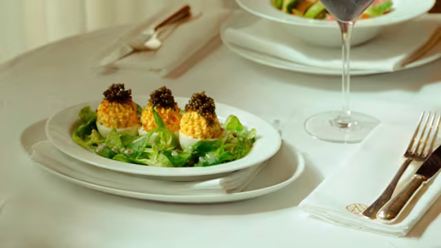 Farm egg with mayonnaise, celeriac rémoulade