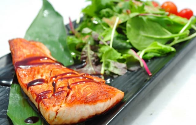 Saumon grillé
