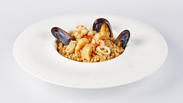 fregola sarda ai frutti di mare
