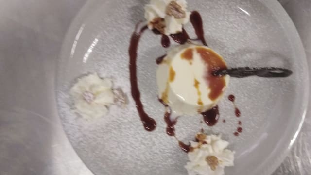 Panna cotta al caramello d'arancia