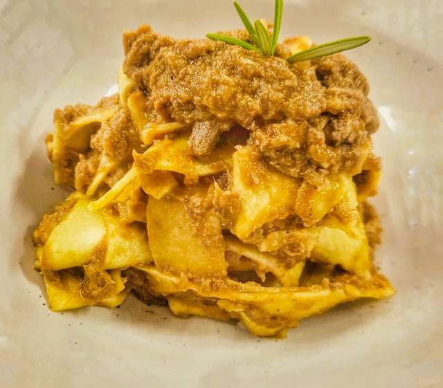 Pappardelle al Ragù di Cinghiale
