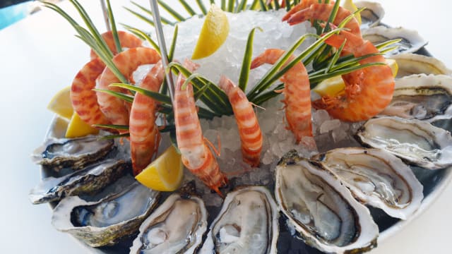 Huitres et crevettes sauvages du Sénégal -  Chez Mô Albert 1er