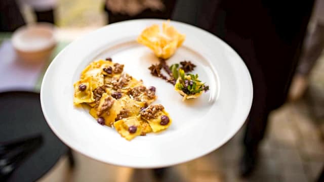 Agnolotti di stufato di Manzo