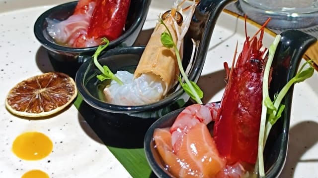 carpaccio crostacei