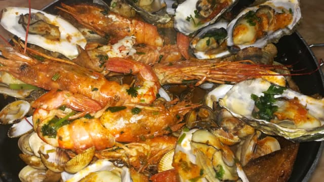 Cataplana de ostras