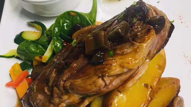 Magret de canard a la mure 