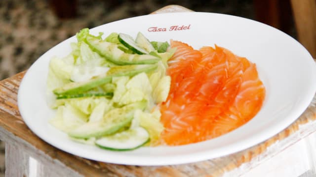 Vista plato