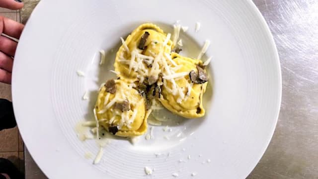 Tortello di patate tartufo e pecorino