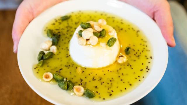 Ricotta au four & Kiwi