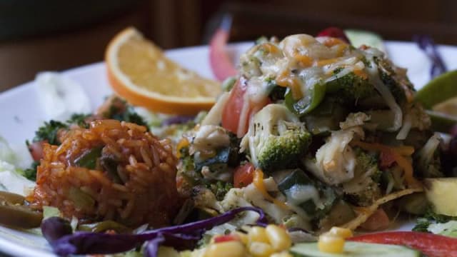 Tostada Vegetariana