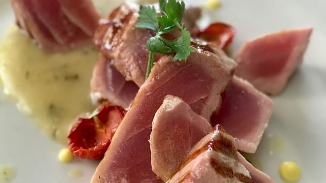 Filetto di tonno grigliato