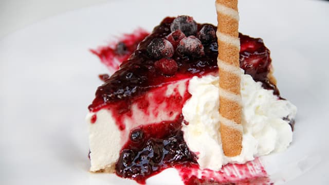 Cheese cake con frutos del bosque