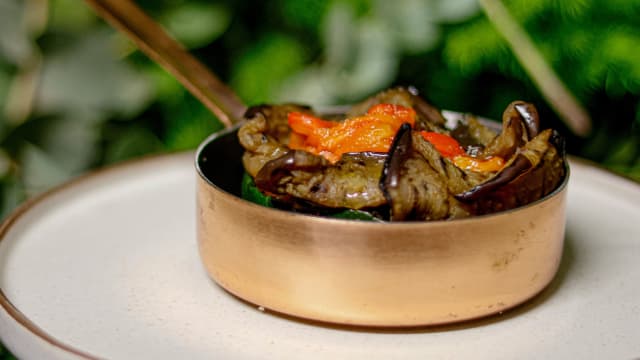Padellino di verdure fresche scottate
