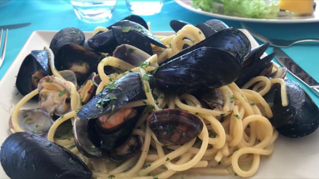 SPAGHETTI CON COZZE