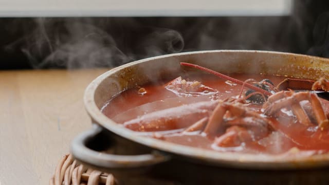Arroz Caldoso con Bogavante 