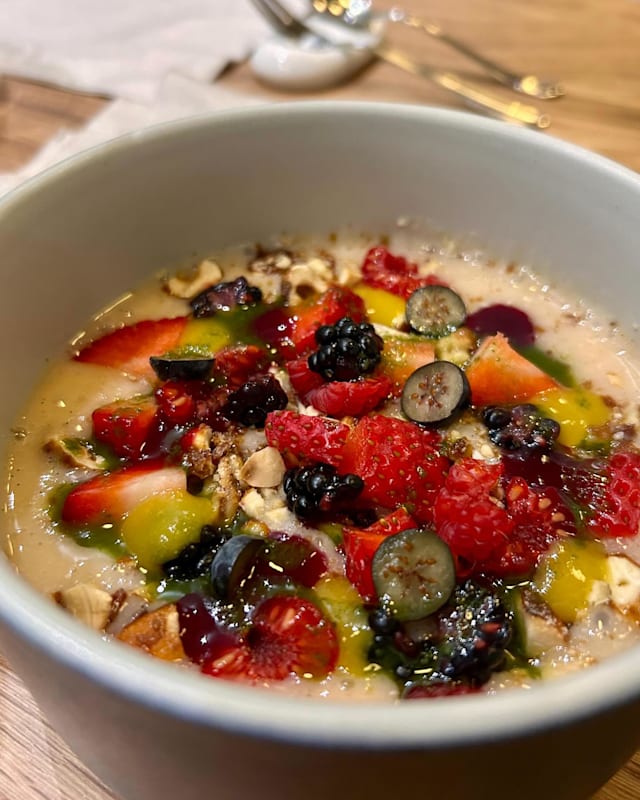 Zuppetta al latte di mandorle