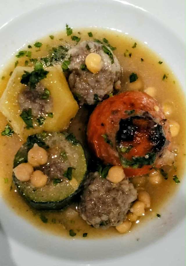 Legumes de saison farcis avec des aromates orientales 