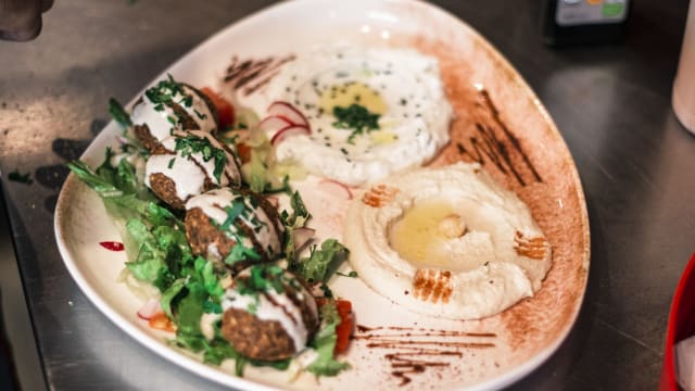 Assiette falafel