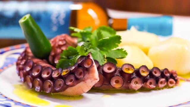 Pulpo guisado