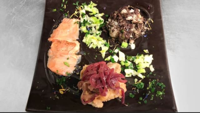 Antipasto misto pesci di lago