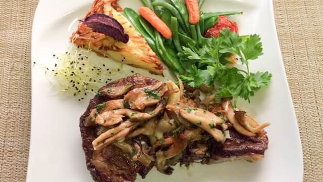 Entrecôte à la fleur de selet poivre sechouan