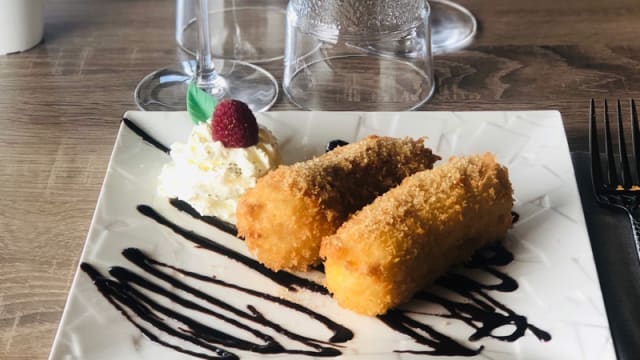 Banane tempura