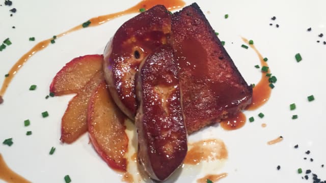 Foie gras poêlé 