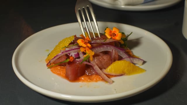Tartar de atún