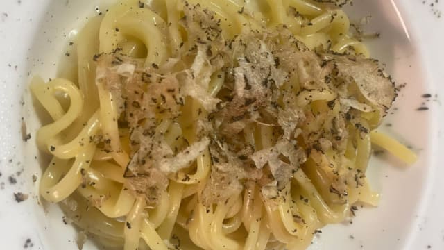 Tagliolino al tartufo fresco