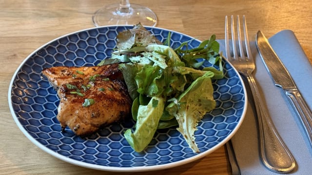 Brunch du dimanche - Saumon aux graines de sésame