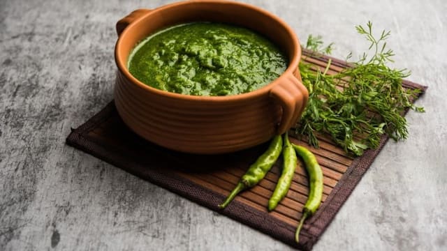 Coriander mint chutney
