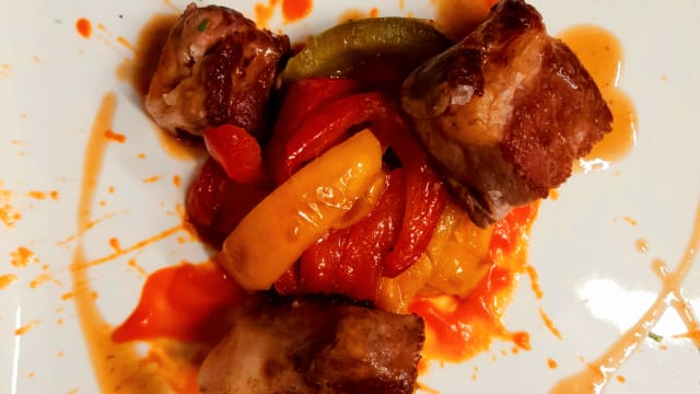 Maialino CBT e variazione di peperone