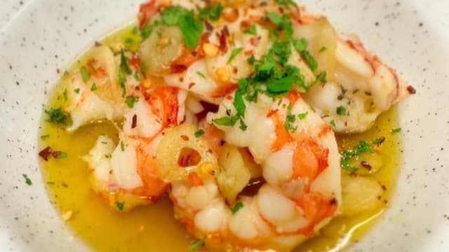 Gambas al ajillo